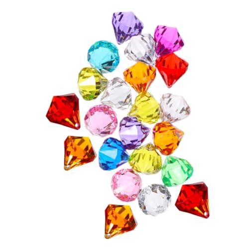 OUNONA 100 Stück Diamanten für Schatzsuche und Partydekoration Farbige Schmucksteine als Tischdeko Vasenfüller und Bastelzubehör für Hochzeiten und Feiern Zufällige Farbe OUNONA 100 Stück Diamanten für Schatzsuche und Partydekoration Farbige Schmucksteine als Tischdeko Vasenfüller und Bastelzubehör für Hochzeiten und Feiern Zufällige Farbe von OUNONA