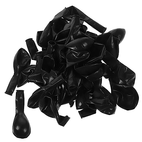 OUNONA 100 Stück schwarzer Latexballon Luftballons für Kinderpartys Hochzeitsballons dekoration weihnachten weihnachtadeko wedding Latexballons Geburtstagsfeierdekorationen Emulsion Black OUNONA 100 Stück schwarzer Latexballon Luftballons für Kinderpartys Hochzeitsballons dekoration weihnachten weihnachtadeko wedding Latexballons Geburtstagsfeierdekorationen Emulsion Black von OUNONA
