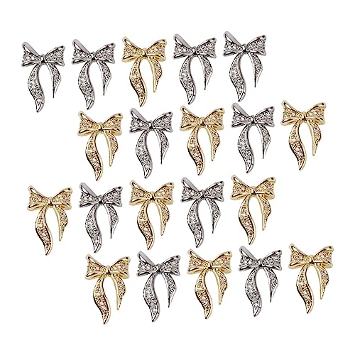 OUNONA 100Stücke Nagelkunst Dekoration Bogen Nagelaufkleber Design für Fingernageldekoration für DIY Nail Art und Projekte Goldene und Silberne OUNONA 100Stücke Nagelkunst Dekoration Bogen Nagelaufkleber Design für Fingernageldekoration für DIY Nail Art und Projekte Goldene und Silberne von OUNONA