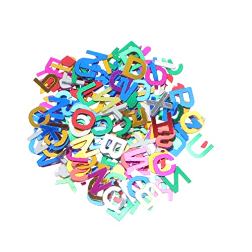 OUNONA 10500 Stück Bunte Buchstaben Konfetti Tischdekoration für Hochzeiten Geburtstagsfeiern Vielseitiges Deko Accessoire für Kreative Anlässe OUNONA 10500 Stück Bunte Buchstaben Konfetti Tischdekoration für Hochzeiten Geburtstagsfeiern Vielseitiges Deko Accessoire für Kreative Anlässe von OUNONA