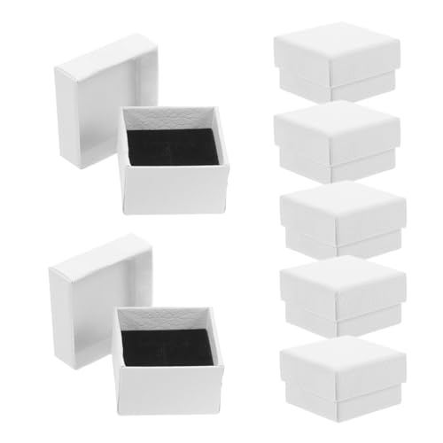 OUNONA 10stücke Schmuckkästchen Für Ohrringe Und Halsketten Praktische Verpackungsbox Für Dekorative Schmuckboxen Klassischem von OUNONA