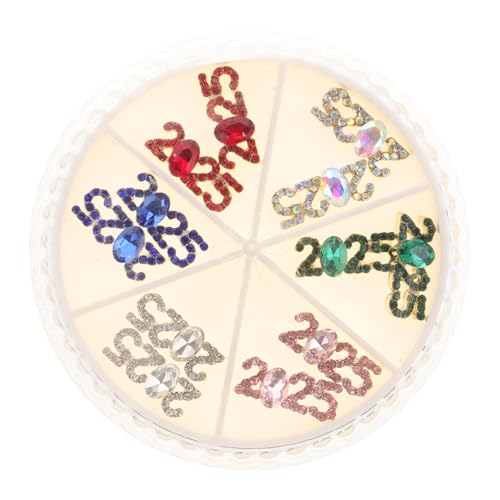 OUNONA 12 Stück Nagel Charms Zahlen Nageldesign Zubehör Mini DIY Fingernagel Dekorationen Glitzernde Nail Art Accessoires für Kreative Gestaltung und Nägel OUNONA 12 Stück Nagel Charms Zahlen Nageldesign Zubehör Mini DIY Fingernagel Dekorationen Glitzernde Nail Art Accessoires für Kreative Gestaltung und Nägel von OUNONA