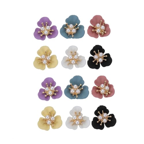 OUNONA 12 Stück Teiliges Blumen Nagelkunst Aufkleber Dekorationen Maniküre Sticker Blau Gelb und Mauve für DIY Nail Art für Partys und Kreative Bastelprojekte OUNONA 12 Stück Teiliges Blumen Nagelkunst Aufkleber Dekorationen Maniküre Sticker Blau Gelb und Mauve für DIY Nail Art für Partys und Kreative Bastelprojekte von OUNONA