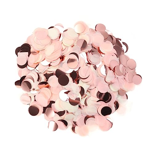 OUNONA 120G Runde Mehrfarbige Konfetti Große Papierstückchen für Hochzeiten Partys und Dekorationen ca Weiß Rosa für Romantische Feierlichkeiten OUNONA 120G Runde Mehrfarbige Konfetti Große Papierstückchen für Hochzeiten Partys und Dekorationen ca Weiß Rosa für Romantische Feierlichkeiten von OUNONA