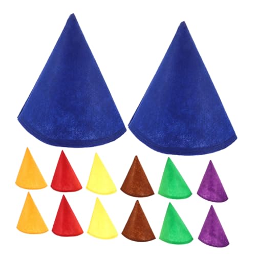 OUNONA 14 Stück Teiliges Bunte Filz Zwergenhüte Weiche Konische Partyhüte für Erwachsene und Atmungsaktive Gnommütze für Halloween Geburtstag Cosplay und Festliche Anlässe OUNONA 14 Stück Teiliges Bunte Filz Zwergenhüte Weiche Konische Partyhüte für Erwachsene und Atmungsaktive Gnommütze für Halloween Geburtstag Cosplay und Festliche Anlässe von OUNONA