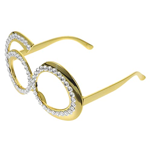 OUNONA 1Paar Geburtstagsbrille mit Strasssteinen Wiederverwendbare Partybrille für Lustige Fotos für Geburtstagsfeiern Karneval und Cosplay Leicht und Tragbar OUNONA 1Paar Geburtstagsbrille mit Strasssteinen Wiederverwendbare Partybrille für Lustige Fotos für Geburtstagsfeiern Karneval und Cosplay Leicht und Tragbar von OUNONA
