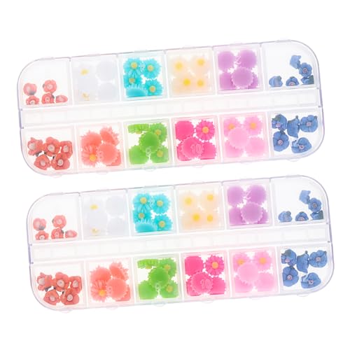 OUNONA 2 Boxen Resin Nagel Charms Daisy Blumen Nail Art Schmuck DIY Nagelzubehör für Frauen Leichte Bunte Nageldekorationen zum Basteln Geeignet für Nägel Kleidung Handy und Accessoires OUNONA 2 Boxen Resin Nagel Charms Daisy Blumen Nail Art Schmuck DIY Nagelzubehör für Frauen Leichte Bunte Nageldekorationen zum Basteln Geeignet für Nägel Kleidung Handy und Accessoires von OUNONA