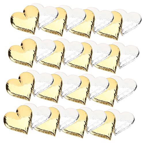 OUNONA 2 Packungen Herzförmiges Konfetti Hochzeits und Valentinstags Tischdeko Streudeko für Romantische Anlässe Dekoratives Tischkonfetti Gold und Silber für Hochzeiten Geburtstagsfeiern OUNONA 2 Packungen Herzförmiges Konfetti Hochzeits und Valentinstags Tischdeko Streudeko für Romantische Anlässe Dekoratives Tischkonfetti Gold und Silber für Hochzeiten Geburtstagsfeiern von OUNONA