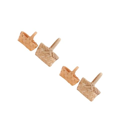 OUNONA 2 Sätze Mini Blumenkörbe Aus Weide Handgefertigte Deko Körbe Für Hochzeiten Foto Requisiten Und Aufbewahrung Rustikale Tischdekoration Für Zuhause Und Feiern 2 Stücke * 2 OUNONA 2 Sätze Mini Blumenkörbe Aus Weide Handgefertigte Deko Körbe Für Hochzeiten Foto Requisiten Und Aufbewahrung Rustikale Tischdekoration Für Zuhause Und Feiern 2 Stücke * 2 von OUNONA