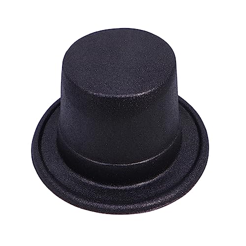 OUNONA 2 Stück Glitzer Fedora Hut für Party Cosplay und Magierauftritte Schwarzer Dekohut und Atmungsaktiv für Besondere Anlässe OUNONA 2 Stück Glitzer Fedora Hut für Party Cosplay und Magierauftritte Schwarzer Dekohut und Atmungsaktiv für Besondere Anlässe von OUNONA