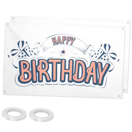 OUNONA 2 Stück Großes Leeres Diy Banner Blanko Banner mit Hängeseil für Partydekoration und Gestaltung und Langlebig OUNONA 2 Stück Großes Leeres Diy Banner Blanko Banner mit Hängeseil für Partydekoration und Gestaltung und Langlebig von OUNONA