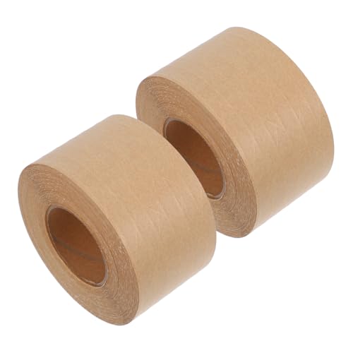 OUNONA 2 Stück Kraftpapier-klebeband, Wasseraktiviert, Kunsthandwerk, Bilderrahmen-trägerband, Einrahmungsband-rolle Für Sicheres Verschließen, Ideal Für Umzug, Verpackung Und Versand, OUNONA 2 Stück Kraftpapier-klebeband, Wasseraktiviert, Kunsthandwerk, Bilderrahmen-trägerband, Einrahmungsband-rolle Für Sicheres Verschließen, Ideal Für Umzug, Verpackung Und Versand, von OUNONA