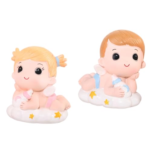 OUNONA 2 Stück Teiliges Puppen Cake Ornament Einzigartige Kuchendekoration für Geburtstagsfeiern Sicher aus Hochwertigem Material Perfektes Foto und Langlebige Verzierung für OUNONA 2 Stück Teiliges Puppen Cake Ornament Einzigartige Kuchendekoration für Geburtstagsfeiern Sicher aus Hochwertigem Material Perfektes Foto und Langlebige Verzierung für von OUNONA