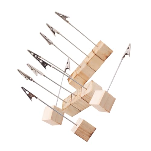 OUNONA 20 Stück Holz Tischkartenhalter Kreative Namensclips für Hochzeit Party Stabiler Kartenständer aus Holz DIY Fähig für Tischdekoration Veranstaltungen OUNONA 20 Stück Holz Tischkartenhalter Kreative Namensclips für Hochzeit Party Stabiler Kartenständer aus Holz DIY Fähig für Tischdekoration Veranstaltungen von OUNONA