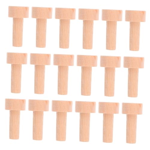 OUNONA 20 Stück Mini Holzachsnägel aus Massivem Unlackiertem Holz Rundkopf für Präzises Basteln DIY Holzarbeiten Zugräder und Haushaltsprojekte OUNONA 20 Stück Mini Holzachsnägel aus Massivem Unlackiertem Holz Rundkopf für Präzises Basteln DIY Holzarbeiten Zugräder und Haushaltsprojekte von OUNONA