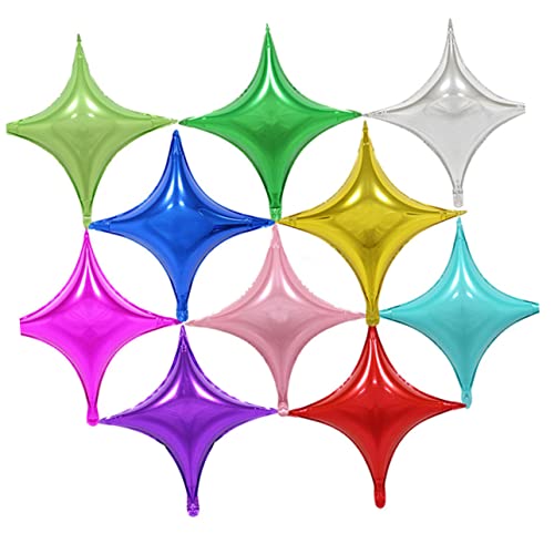 OUNONA 20 Stücke Aluminium Folie Ballons Party Ballons Hochzeit Ballons von OUNONA