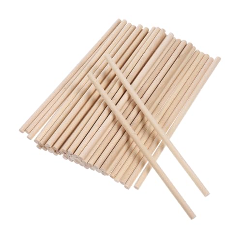 OUNONA 200Stücke Holzstäbe Unbearbeitete Hartholzdübel für DIY Bastelprojekte Schulaktivitäten Kreative Kunstwerke Splitterfreie Oberfläche Vielseitig Einsetzbar OUNONA 200Stücke Holzstäbe Unbearbeitete Hartholzdübel für DIY Bastelprojekte Schulaktivitäten Kreative Kunstwerke Splitterfreie Oberfläche Vielseitig Einsetzbar von OUNONA