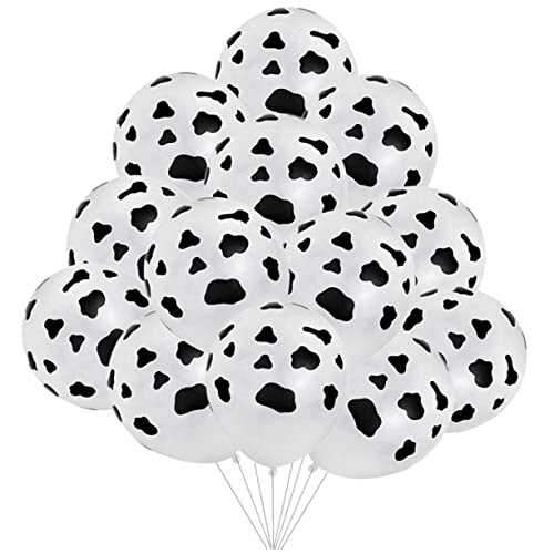 OUNONA 25 Stück Kuhballon Für Western-cowgirl-partyballons Geburtstagsdekorationen Erste Spielzeit Kuh Ballons Favorisieren Groß Thematisiert Luftballons Mit Kuhaufdruck Emulsion OUNONA 25 Stück Kuhballon Für Western-cowgirl-partyballons Geburtstagsdekorationen Erste Spielzeit Kuh Ballons Favorisieren Groß Thematisiert Luftballons Mit Kuhaufdruck Emulsion von OUNONA