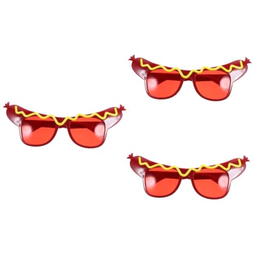 OUNONA 3 Stück Hot Dog Spielzeugbrillen Neuheit Ausgefallene Brillen Party Frauen Lustige Brillen Photo Booth Requisiten Brillen Lustige Brillen Erwachsene Brillen Foto OUNONA 3 Stück Hot Dog Spielzeugbrillen Neuheit Ausgefallene Brillen Party Frauen Lustige Brillen Photo Booth Requisiten Brillen Lustige Brillen Erwachsene Brillen Foto von OUNONA