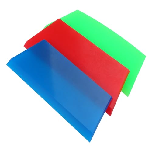 OUNONA 3 Stück Teiliges Auto Folien Werkzeugset aus Robustem mit Vinyl Squeegee Vielseitigem Auto Kratzer für Autofenster Folienmontage und Gründliche Rot Grün Blau OUNONA 3 Stück Teiliges Auto Folien Werkzeugset aus Robustem mit Vinyl Squeegee Vielseitigem Auto Kratzer für Autofenster Folienmontage und Gründliche Rot Grün Blau von OUNONA