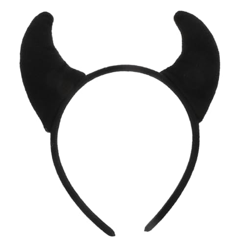 OUNONA 3 Stück Teufelshörner Haarreifen für Halloween Kostüm Zubehör für Cosplay Partys Leicht und Bequem für Fotos und Festliche Anlässe von OUNONA