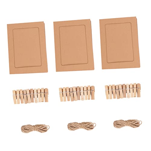 OUNONA 3 bilderrahmen selber machen Fotorahmen mit Clips Bilderrahmen aus Papier Fotos Medaillenhalter und Regal Stacheldraht DIY Fotorahmen aus Bastelpapier Kraftpapier Foto Wand Hölzern OUNONA 3 bilderrahmen selber machen Fotorahmen mit Clips Bilderrahmen aus Papier Fotos Medaillenhalter und Regal Stacheldraht DIY Fotorahmen aus Bastelpapier Kraftpapier Foto Wand Hölzern von OUNONA