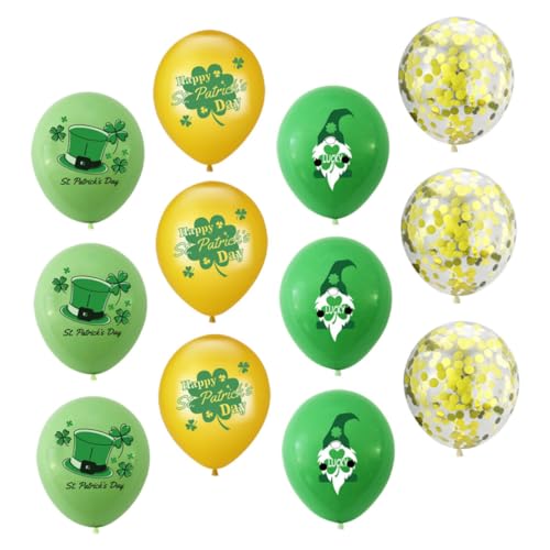 OUNONA 30 Stück Ballonanzug blaue Luftballons Partyzubehör Grün Shamrock -Ballon st patricks day dekoration ballon set Party decorations ballonset Partydekoration Latexballons Emulsion OUNONA 30 Stück Ballonanzug blaue Luftballons Partyzubehör Grün Shamrock -Ballon st patricks day dekoration ballon set Party decorations ballonset Partydekoration Latexballons Emulsion von OUNONA