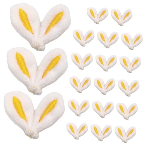 OUNONA 30 Stück Teiliges Stoff Hasenohren Haarschmuck zum Basteln Niedliche DIY Haarspangen Accessoires aus Hochwertigem Stoff für Party Haarschmuck Mädchen und Kreative Handarbeiten OUNONA 30 Stück Teiliges Stoff Hasenohren Haarschmuck zum Basteln Niedliche DIY Haarspangen Accessoires aus Hochwertigem Stoff für Party Haarschmuck Mädchen und Kreative Handarbeiten von OUNONA