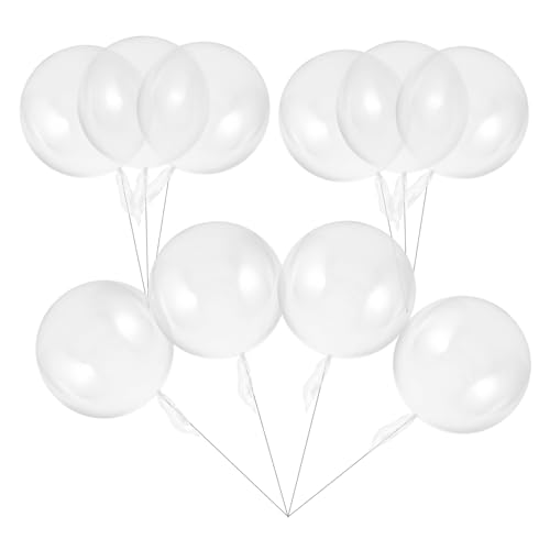OUNONA 35 Stück Bobo-Ball luftballons transparenter Ballon klarer Ballon klare Blasenballons Ballondekorationen für Hochzeiten Partydekorationen Plastik von OUNONA
