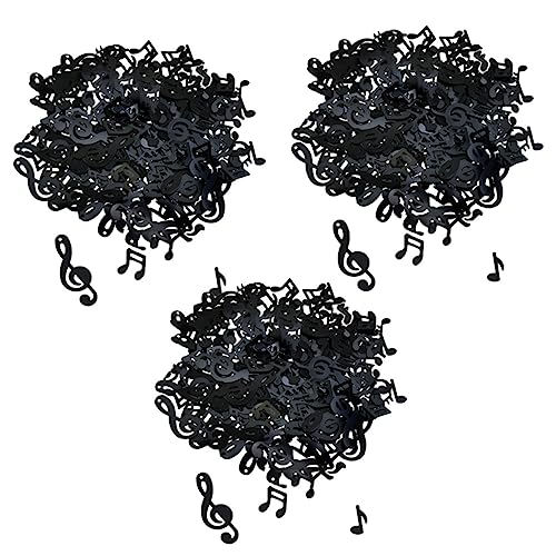 OUNONA 3Er-Packungen Musiknoten und Konfetti -Dekoration Notizen Musik Note Geburtstagstischdekor Geburtstag Konfetti Party Dekorationen Papierkratzer notizpapier kratzen Plastik Schwarz OUNONA 3Er-Packungen Musiknoten und Konfetti -Dekoration Notizen Musik Note Geburtstagstischdekor Geburtstag Konfetti Party Dekorationen Papierkratzer notizpapier kratzen Plastik Schwarz von OUNONA