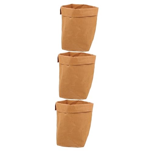 OUNONA 3stücke Kraftpapier Aufbewahrungstüten Für Lebensmittel Waschbare Papiertüten Für Obst Gemüse Und Snacks Robuste Kraftpapierbeutel Für Küche Und Alltag Multifunktionale OUNONA 3stücke Kraftpapier Aufbewahrungstüten Für Lebensmittel Waschbare Papiertüten Für Obst Gemüse Und Snacks Robuste Kraftpapierbeutel Für Küche Und Alltag Multifunktionale von OUNONA