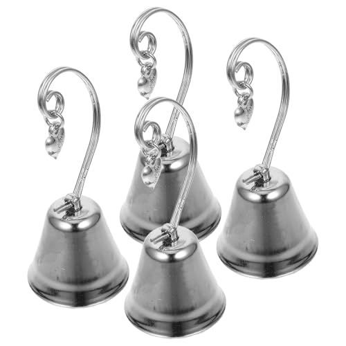 OUNONA 4 Stück Teiliges Tischkartenhalter Dekorative Bell Form Memo Clips Stabiler Platzkarten Halter aus Langlebigem Legierungsmaterial für Hochzeiten Partys und Bürodekorationen von OUNONA