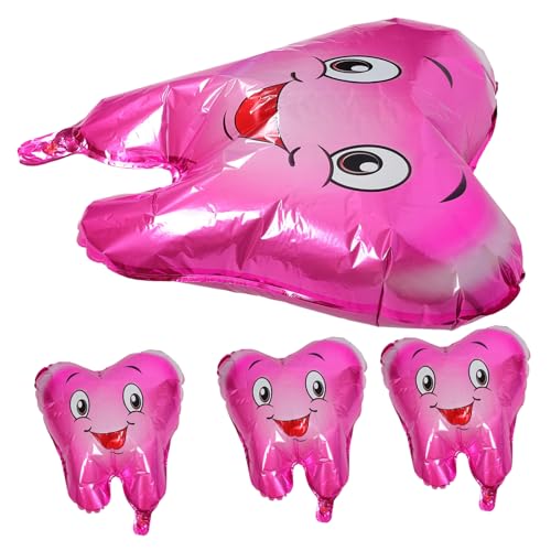OUNONA 4 Stück Zahnballons Lustige Luftballons für Babyparty Dekoration für Kindergeburtstage und Feierliche Anlässe Fotohintergrund und Partydeko Niedliches Design für Feiern OUNONA 4 Stück Zahnballons Lustige Luftballons für Babyparty Dekoration für Kindergeburtstage und Feierliche Anlässe Fotohintergrund und Partydeko Niedliches Design für Feiern von OUNONA