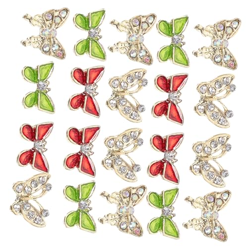 OUNONA 40 Stück Teiliges Schmetterling Nail Charms Strass Langlebige Nageldekorationen für DIY Maniküre Glitzernde Nail Decors für Frauen für Partys und Besondere Anlässe OUNONA 40 Stück Teiliges Schmetterling Nail Charms Strass Langlebige Nageldekorationen für DIY Maniküre Glitzernde Nail Decors für Frauen für Partys und Besondere Anlässe von OUNONA