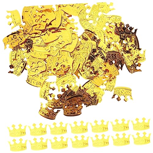 OUNONA 4Er-Packung Goldene Konfetti Krone Tischstreudeko für Hochzeiten Geburtstagsfeiern und Babypartys Diy Feiern mit Festlichen Akzenten für Einladungen und Tischdekoration OUNONA 4Er-Packung Goldene Konfetti Krone Tischstreudeko für Hochzeiten Geburtstagsfeiern und Babypartys Diy Feiern mit Festlichen Akzenten für Einladungen und Tischdekoration von OUNONA