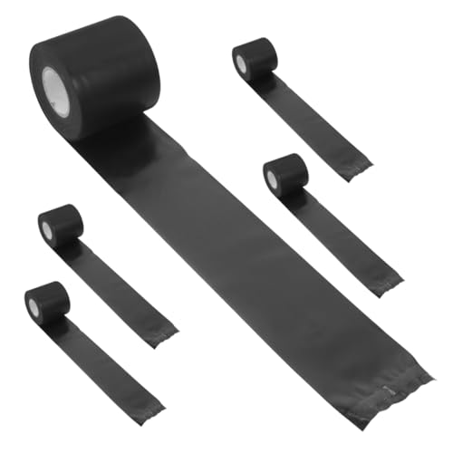 OUNONA 5 Rollen Hvac Isolierband Schwarz Feuerfeste Wasserdichte Wärmeisolierung für Klimaanlagenrohre Flexibles Wetterbeständiges Klebeband für Wohn und Gewerbebereich Einfache OUNONA 5 Rollen Hvac Isolierband Schwarz Feuerfeste Wasserdichte Wärmeisolierung für Klimaanlagenrohre Flexibles Wetterbeständiges Klebeband für Wohn und Gewerbebereich Einfache von OUNONA