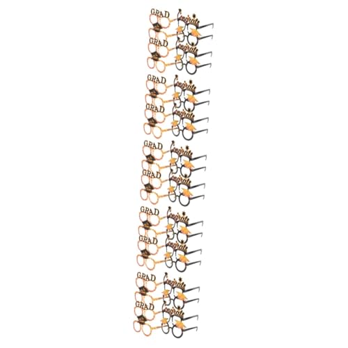 OUNONA 5 Sätze Papierbrillen Dekoration Requisiten Für Schulfotos Grad Gastgeschenke Junggesellin Geformt Cool Brille Männer Led Abschlussfeier Dekorationen 8 Stück * 5 OUNONA 5 Sätze Papierbrillen Dekoration Requisiten Für Schulfotos Grad Gastgeschenke Junggesellin Geformt Cool Brille Männer Led Abschlussfeier Dekorationen 8 Stück * 5 von OUNONA