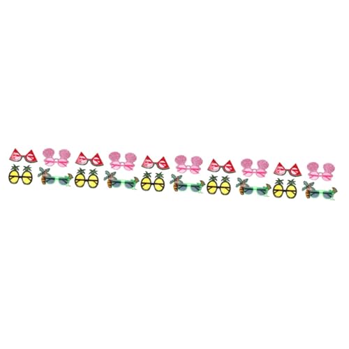 OUNONA 5 Sätze Partybrille Lustig Luau Party- Partyzubehör Zum Thema Strand Karnevalsbrille Hawaii Party Dekoration Brille Foto-requisite Hawaiianische Brille Stk 4 Stück * 5 OUNONA 5 Sätze Partybrille Lustig Luau Party- Partyzubehör Zum Thema Strand Karnevalsbrille Hawaii Party Dekoration Brille Foto-requisite Hawaiianische Brille Stk 4 Stück * 5 von OUNONA