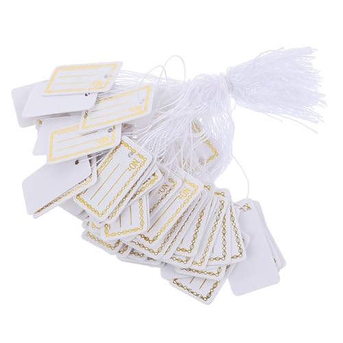OUNONA 500 Stück Wein Jahresanhänger Handschriftliche Papieretiketten Langlebig Praktische Preisschilder für Geschenke Schmuck und Flaschen Notizen OUNONA 500 Stück Wein Jahresanhänger Handschriftliche Papieretiketten Langlebig Praktische Preisschilder für Geschenke Schmuck und Flaschen Notizen von OUNONA