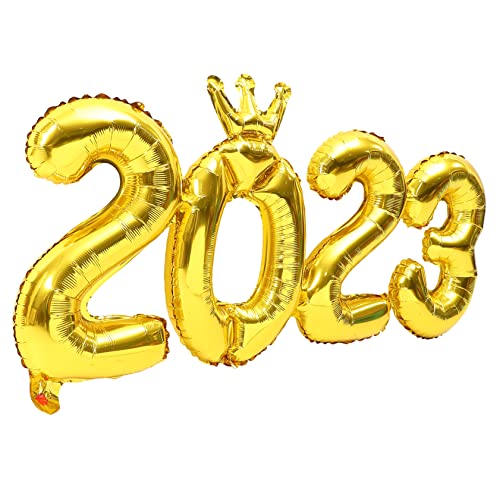 OUNONA 5Sätze Neujahrsballons Aluminiumfolienballons für Silvester Dekoration Partys Abschlussfeiern und Festliche Anlässe OUNONA 5Sätze Neujahrsballons Aluminiumfolienballons für Silvester Dekoration Partys Abschlussfeiern und Festliche Anlässe von OUNONA