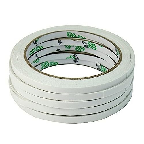 OUNONA 5stücke Doppelseitiges Klebeband Starkes Transparentes Klebeband Für Basteln Fotografie Scrapbooking Und Bürobedarf Einfach Zu Verwenden Hervorragende Haftung Glatten OUNONA 5stücke Doppelseitiges Klebeband Starkes Transparentes Klebeband Für Basteln Fotografie Scrapbooking Und Bürobedarf Einfach Zu Verwenden Hervorragende Haftung Glatten von OUNONA