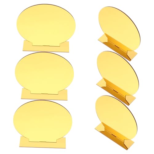 OUNONA 6 Sätze Stilvolles Tischschild Leere Tischnummern für Hochzeiten Partys und Veranstaltungen Modern Beschreibbar für Tischdekoration OUNONA 6 Sätze Stilvolles Tischschild Leere Tischnummern für Hochzeiten Partys und Veranstaltungen Modern Beschreibbar für Tischdekoration von OUNONA