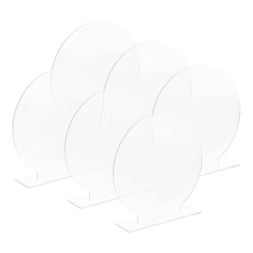 OUNONA 6 Sätze Tischnummernschilder aus Teilig Eleganter Tischdekoration für Hochzeiten Partys und Veranstaltungen Blanko zum Beschriften mit Stabilen Ständern Moderne Designs OUNONA 6 Sätze Tischnummernschilder aus Teilig Eleganter Tischdekoration für Hochzeiten Partys und Veranstaltungen Blanko zum Beschriften mit Stabilen Ständern Moderne Designs von OUNONA