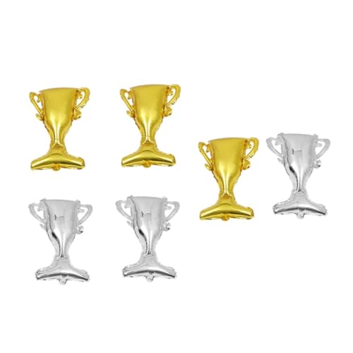 OUNONA 6 Stück Trophäen Aluminiumfolienballons Ballons Abschlussballon Aluminiumfolienballon Glückwunsch Absolventenfolienballon Partyballon Dekoration Glückwunsch Folienballon OUNONA 6 Stück Trophäen Aluminiumfolienballons Ballons Abschlussballon Aluminiumfolienballon Glückwunsch Absolventenfolienballon Partyballon Dekoration Glückwunsch Folienballon von OUNONA