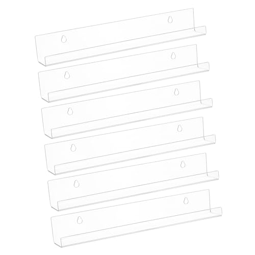 OUNONA 6 Stück Vinyl-Schallplatten-Display Zeitschriftenhalter kleines Schweberegal Plattenwand anzeigen Displayhalter aus Vinyl Vinyl- Vinyl-Präsentationsständer Acryl Transparent OUNONA 6 Stück Vinyl-Schallplatten-Display Zeitschriftenhalter kleines Schweberegal Plattenwand anzeigen Displayhalter aus Vinyl Vinyl- Vinyl-Präsentationsständer Acryl Transparent von OUNONA