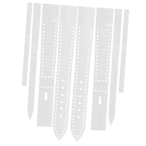 OUNONA 8 Stck Teiliges Uhrenarmband Schablonen Transparente Craft Vorlage Stabile DIY Watch Strap Stencil für Damen und Herren Präzise Langlebig Einfache Handhabung OUNONA 8 Stck Teiliges Uhrenarmband Schablonen Transparente Craft Vorlage Stabile DIY Watch Strap Stencil für Damen und Herren Präzise Langlebig Einfache Handhabung von OUNONA