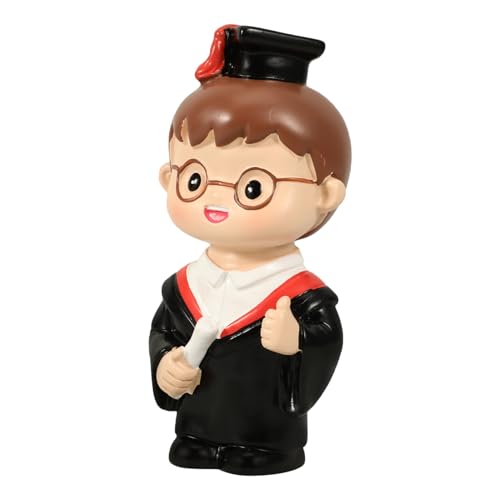 OUNONA Absolut Detailreiche Doktor Figur Tortendeko aus Resin Kompakte Kuchenverzierung für Schulabschluss und Graduation Feiern Niedliches Dessert Ornament für Festliche OUNONA Absolut Detailreiche Doktor Figur Tortendeko aus Resin Kompakte Kuchenverzierung für Schulabschluss und Graduation Feiern Niedliches Dessert Ornament für Festliche von OUNONA