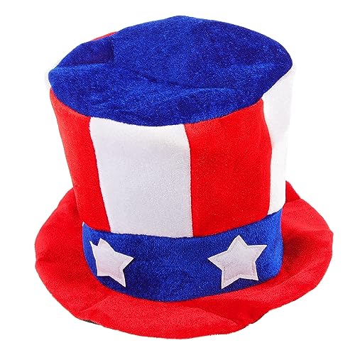 OUNONA Amerikanische Flagge Hut für Unabhängigkeitstag Patriotischer Party Hut Festlicher Mottoparty Kopfaufsatz Langlebig und für Feiern und Veranstaltungen Zufällige OUNONA Amerikanische Flagge Hut für Unabhängigkeitstag Patriotischer Party Hut Festlicher Mottoparty Kopfaufsatz Langlebig und für Feiern und Veranstaltungen Zufällige von OUNONA