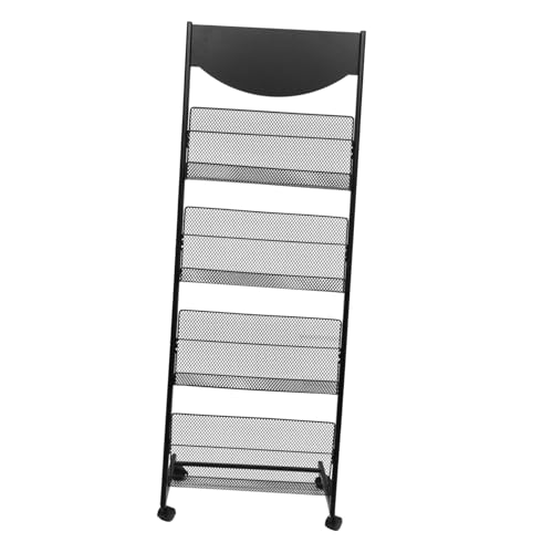 OUNONA Bodenstehender Magazinhalter aus Umweltfreundlichem Material Stylisch und mit Mehreren für Praktische Aufbewahrung für Messen und Empfangsbereiche OUNONA Bodenstehender Magazinhalter aus Umweltfreundlichem Material Stylisch und mit Mehreren für Praktische Aufbewahrung für Messen und Empfangsbereiche von OUNONA