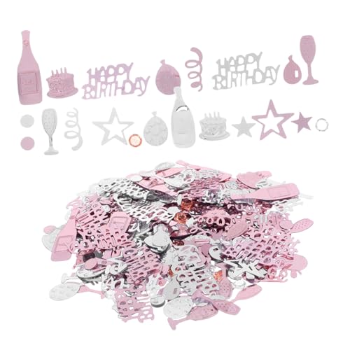 OUNONA Bunte Party Konfetti Streudeko Packung für Geburtstagstisch Dekoration Vielseitig Verwendbar als Tisch und Bodendeko Leichte und Sichere Materialstreusel für Festliche OUNONA Bunte Party Konfetti Streudeko Packung für Geburtstagstisch Dekoration Vielseitig Verwendbar als Tisch und Bodendeko Leichte und Sichere Materialstreusel für Festliche von OUNONA